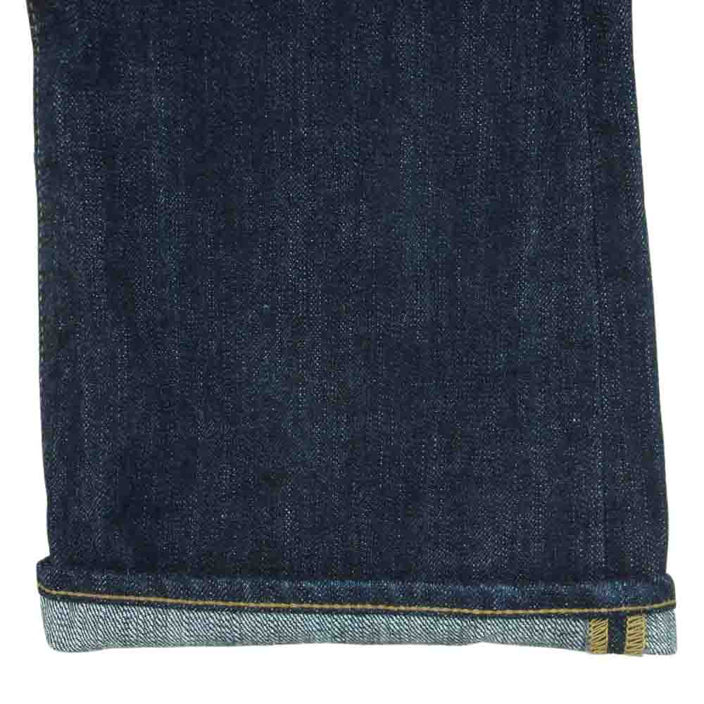 マムアンドポップ VBD-5002XX II ブーツカット ボタンフライ デニム パンツ インディゴブルー系 28【中古】