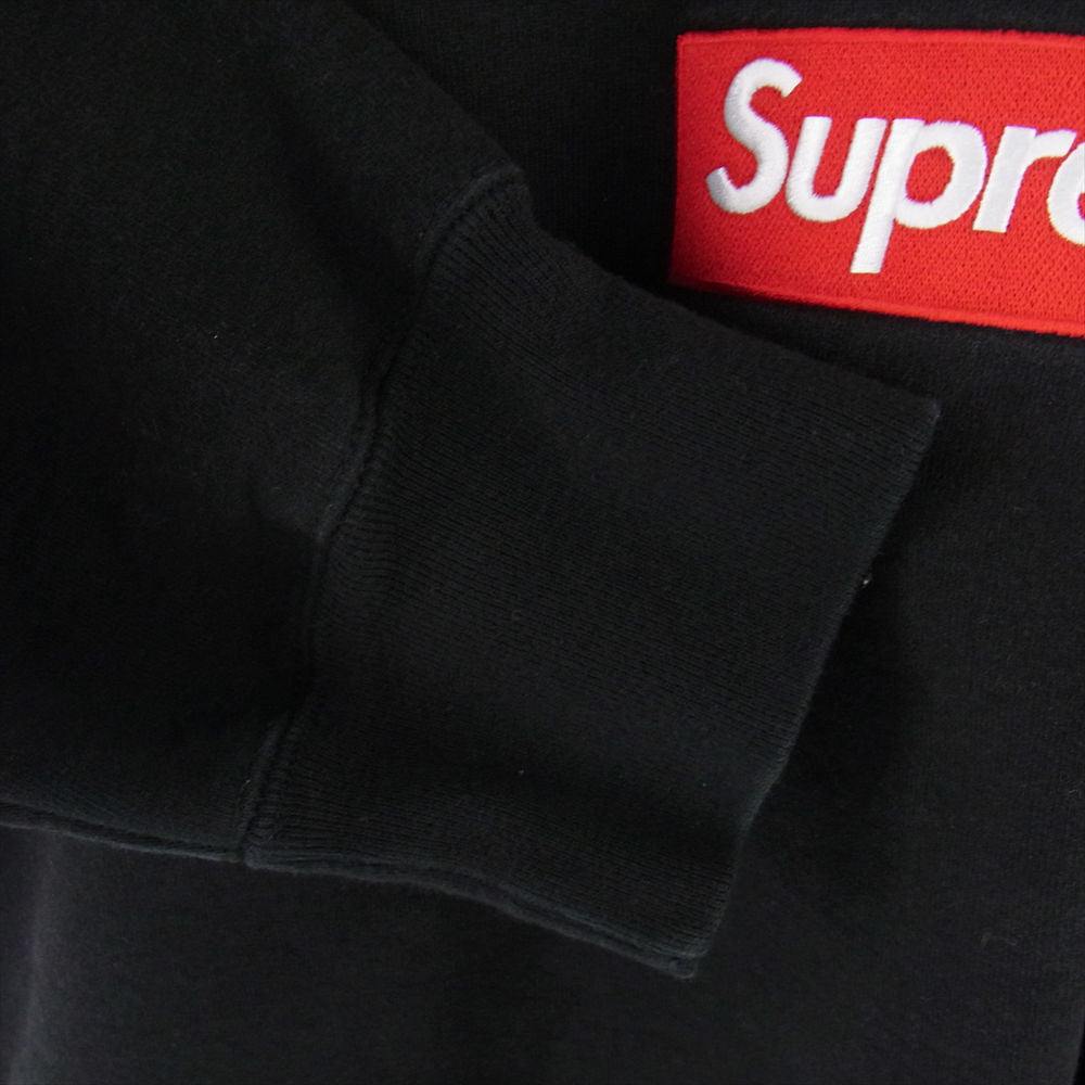 Supreme シュプリーム 22AW Box Logo Crewneck ボックスロゴ クルーネック スウェット ブラック系 L【中古】