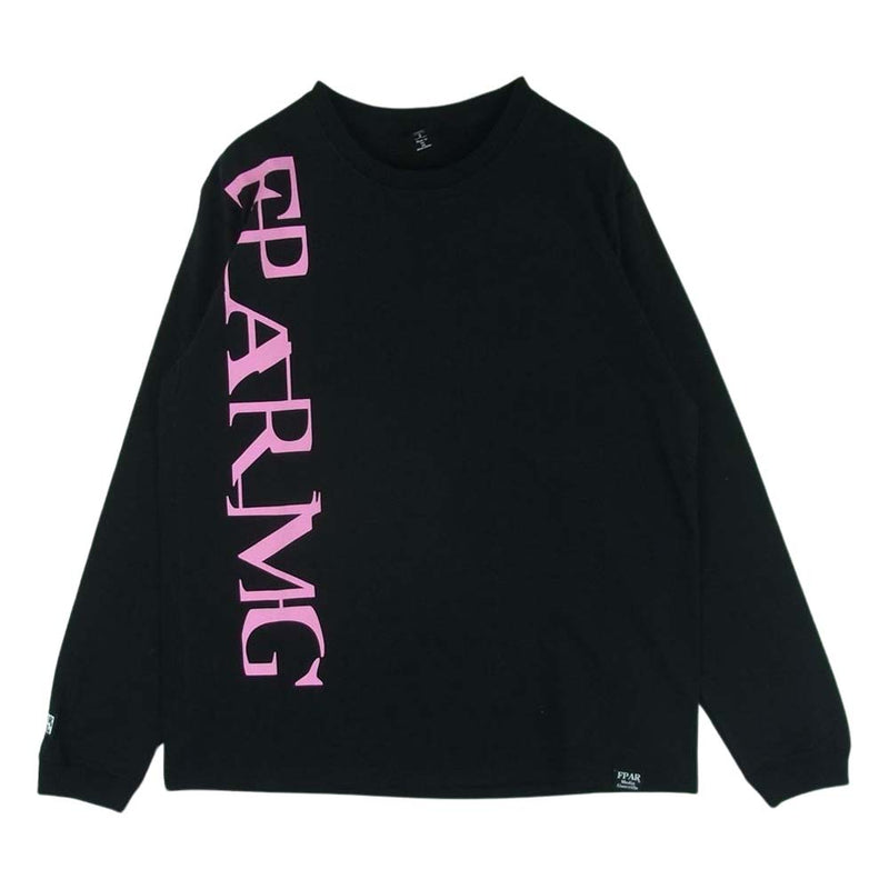 新品!付属品全てアリ!フォティーパーセント FPAR 19SS FANTASY BANNER バナー DESCENDANT ディセンダント SIZE:FREE BLACK Wtaps ネイバー フォーティー パーセント アゲインスト ライツ FPAR バックプリント スウェット クルーネック トレーナー ライトグレー系 L中古