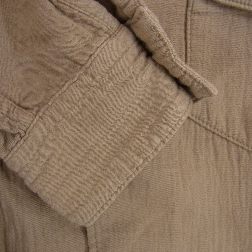 Ron Herman ロンハーマン 2820700106 コットンガーゼ 長袖 シャツ ジャケット ブラウン系 M【中古】