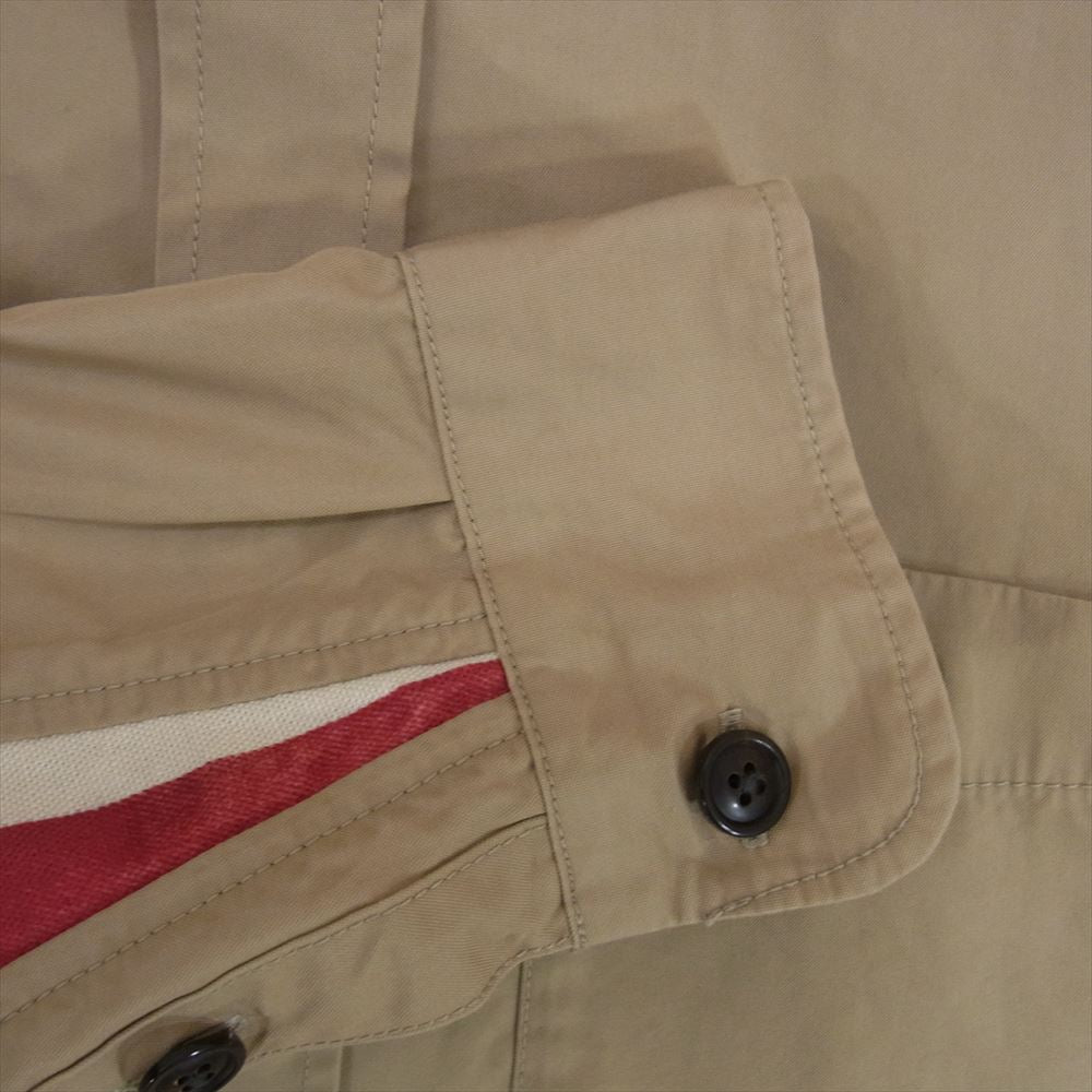 VISVIM ビズビム 19AW 0119205011022 USM ALBACORE SHIRT L/S コットン 星条旗 長袖 シャツ カーキ系 1【中古】
