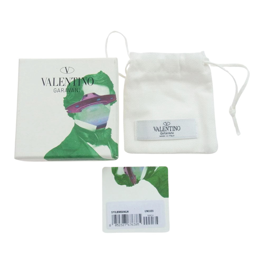 UNDERCOVER アンダーカバー × VALENTINO バレンティノ UFO グラフィック ピンバッジ マルチカラー系【中古】