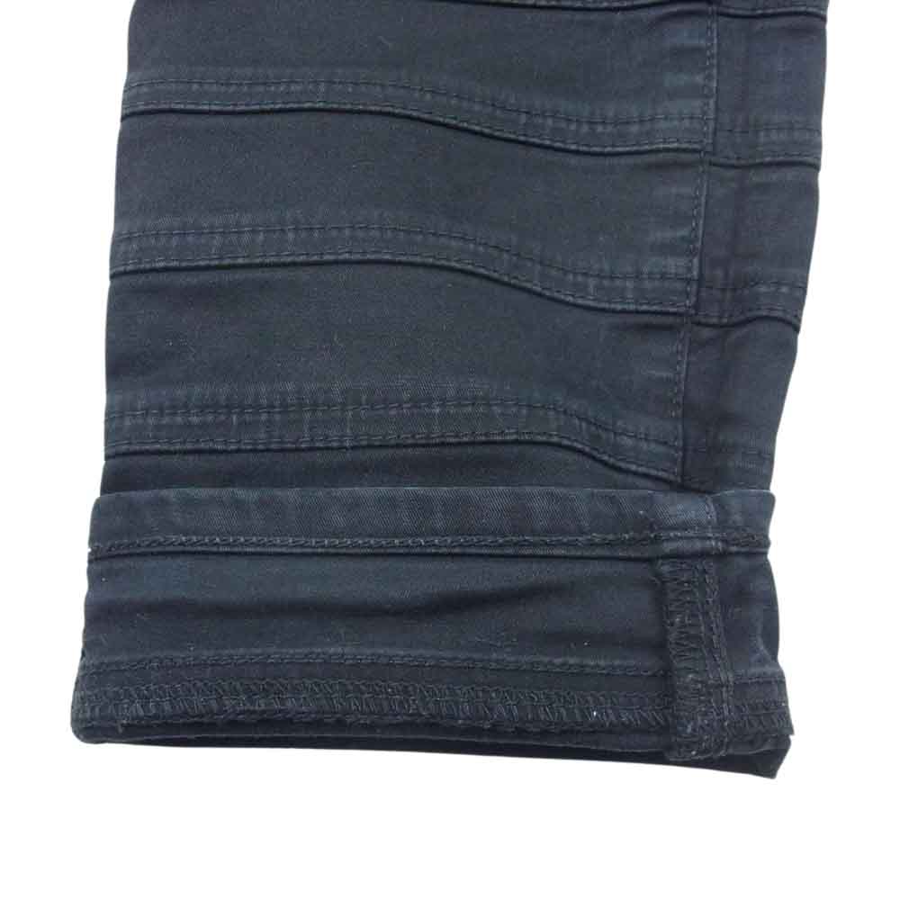 UNDERCOVER アンダーカバー 13AW N8501 スポット ハギ ストレッチ スリム スキニー デニム パンツ ブラック系 3【中古】