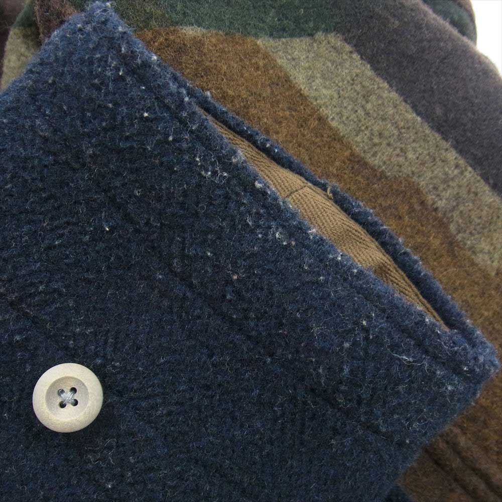 Nigel Cabourn ナイジェルケーボン MONTGOMERY COAT REVERSIBLE モンゴメリー リバーシブル ダッフル コート ブラウン系【中古】