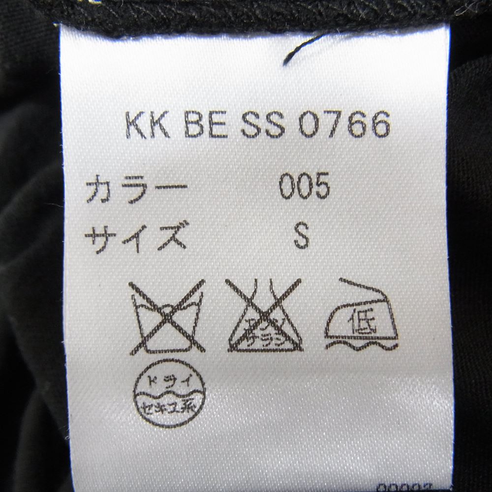 ACNE STUDIOS アクネストゥディオズ KK-BE-SS-0766 ノースリーブ カットソー ブラック系 S【中古】