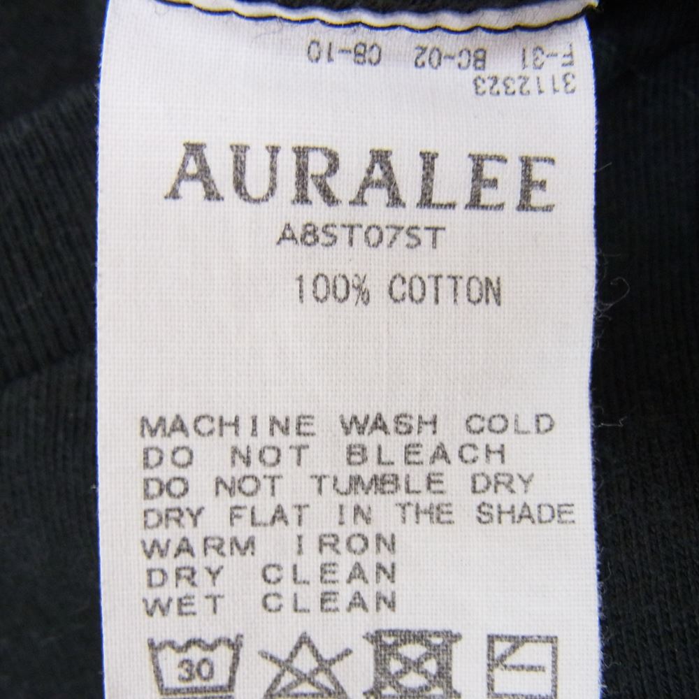 AURALEE オーラリー ノースリーブ タンクトップ ブラック系 O【中古】