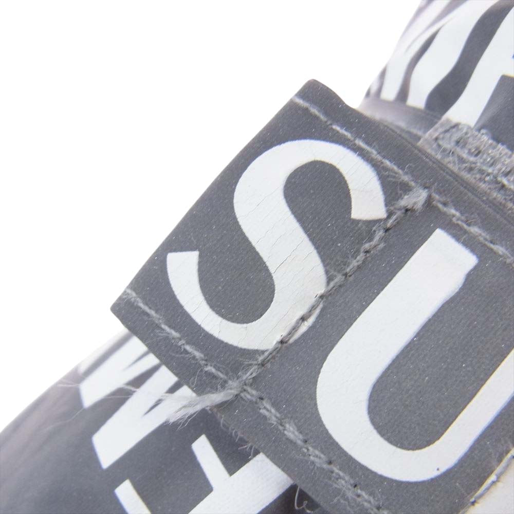 Supreme シュプリーム 16AW × ShedRain シェッドレイン Reflective Repeat Umbrella リフレクティブ リピート アンブレラ 折り畳み傘 ボックスロゴ グレー系【中古】