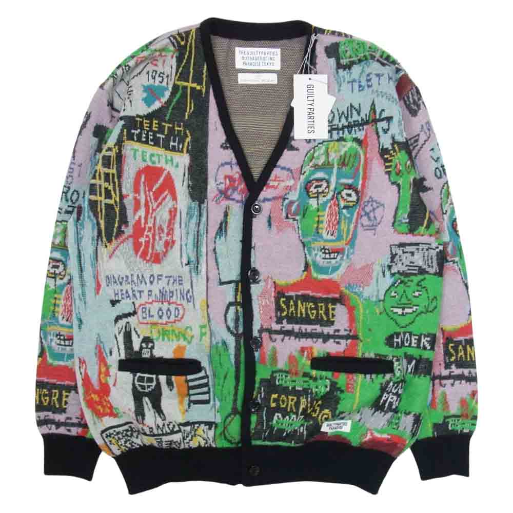 WACKO MARIA ワコマリア 22AW BASQUIAT-WM-KN06 JEAN-MICHEL WACKO MARIA ワコマリア 22AW BASQUIAT-WM-KN06 JEAN-MICHEL