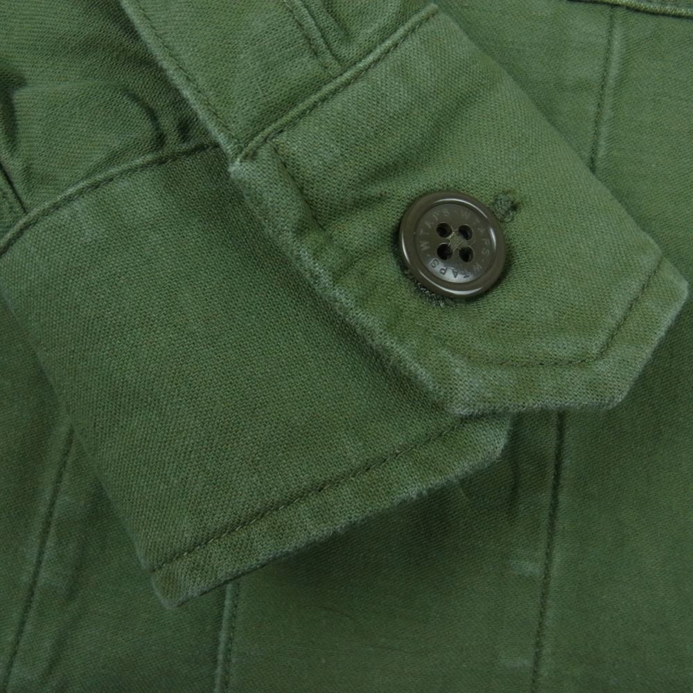 WTAPS ダブルタップス 171LTDT-SHM02 HBT L/S SHIRTS ミリタリー シャツ グリーン系 2【中古】