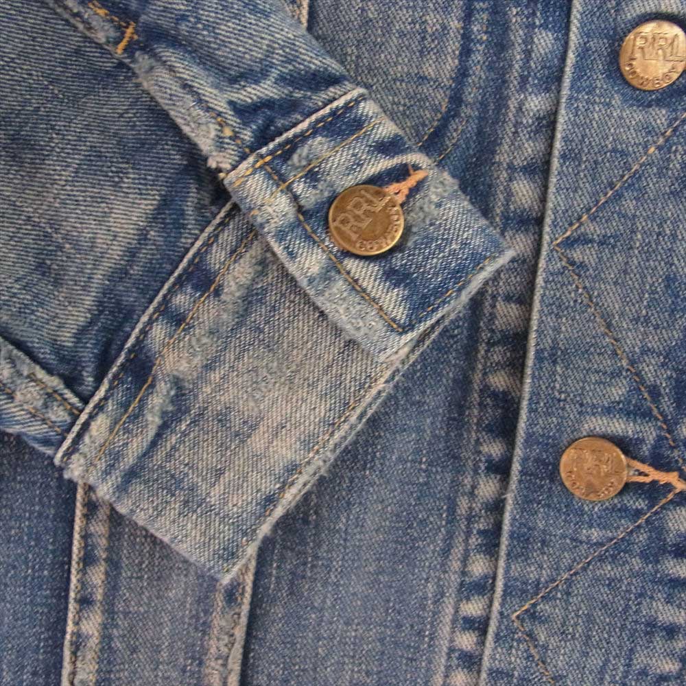 RRL ダブルアールエル 3rd サードタイプ デニムジャケット ブルー系 M【中古】