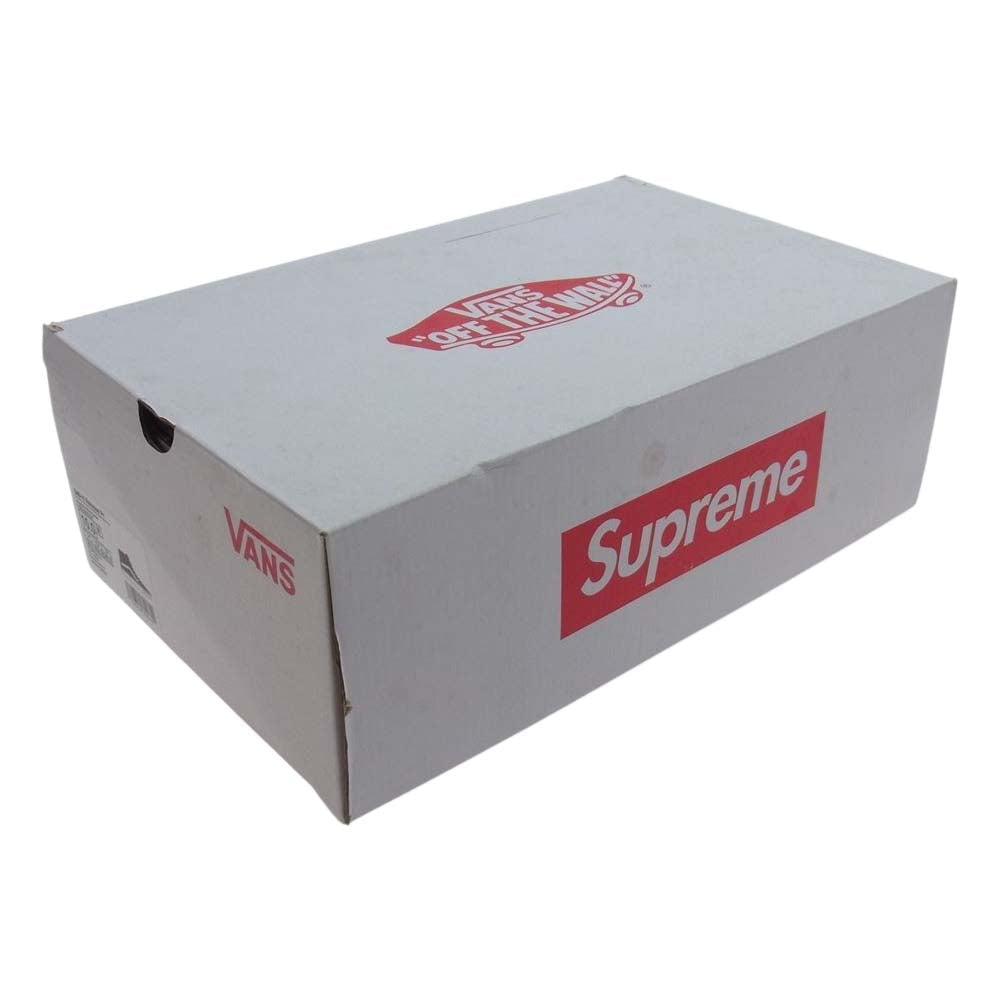 Supreme シュプリーム × VANS SK8-HI BLACK HOLE PUNCH DENIM バンズ スケート ハイ ブラック ホールパンチデニム ハイカットスニーカー ブラック系 US10(28cm)【中古】
