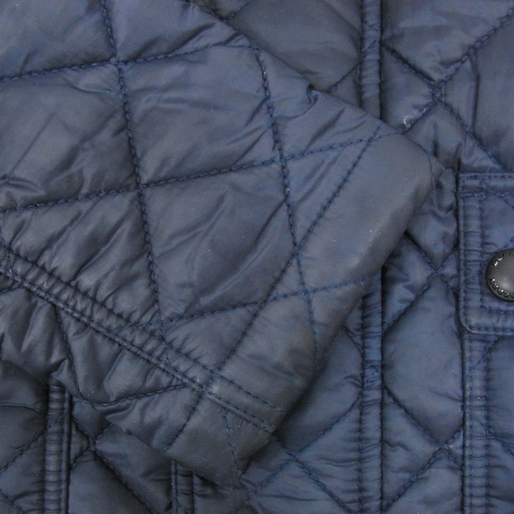BURBERRY バーバリー CHILDREN フード キッズ キルティング ジャケット ネイビー系 92cm【中古】