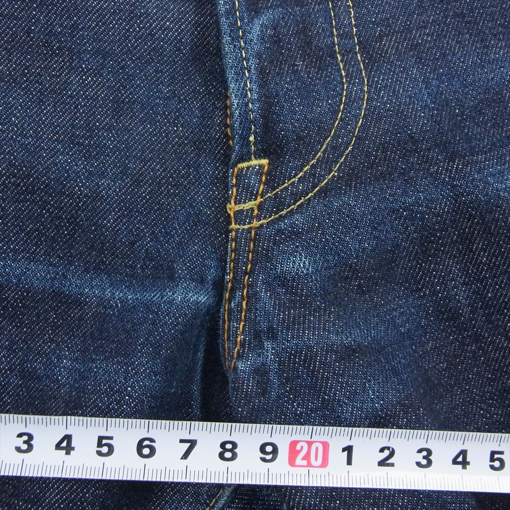 VISVIM ビズビム 15AW 0115205005002 social sculpture denim セルビッチ デニム パンツ インディゴブルー系 30【中古】