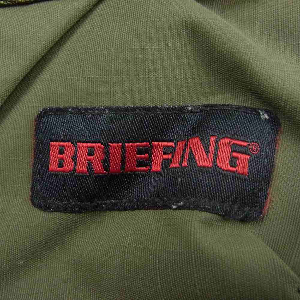 BRIEFING ブリーフィング DUNE S MW MODULE WARE リップストップ ショルダーバッグ カーキ系【中古】