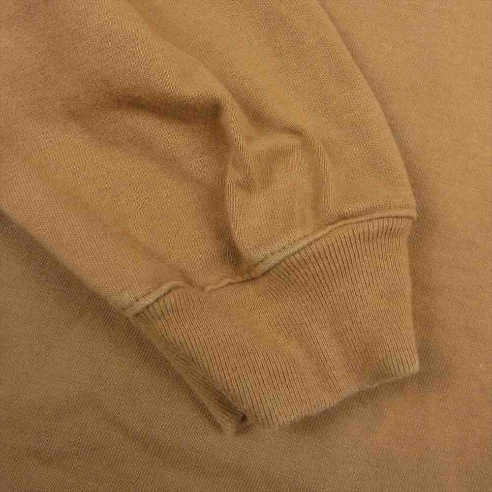 WTAPS ダブルタップス 19SS 191ATDT-CSM06 BLANK LS 01 TEE COTTON 長袖 Tシャツ カットソー ロンT ブラウン系 02【中古】