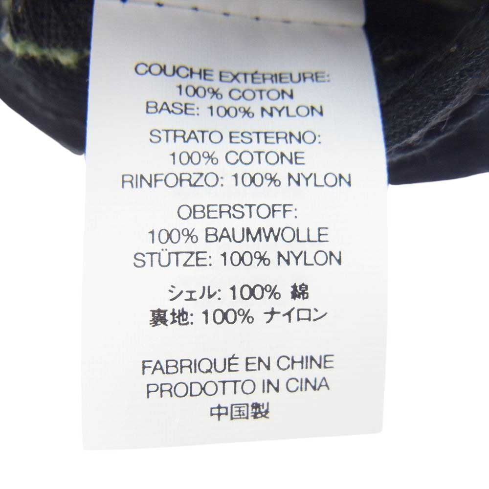 Supreme シュプリーム 21AW GORE-TEX Corduroy Classic Logo 6-Panel ゴアテックス クラシックロゴ コーデュロイ キャップ モスグリーン系【中古】