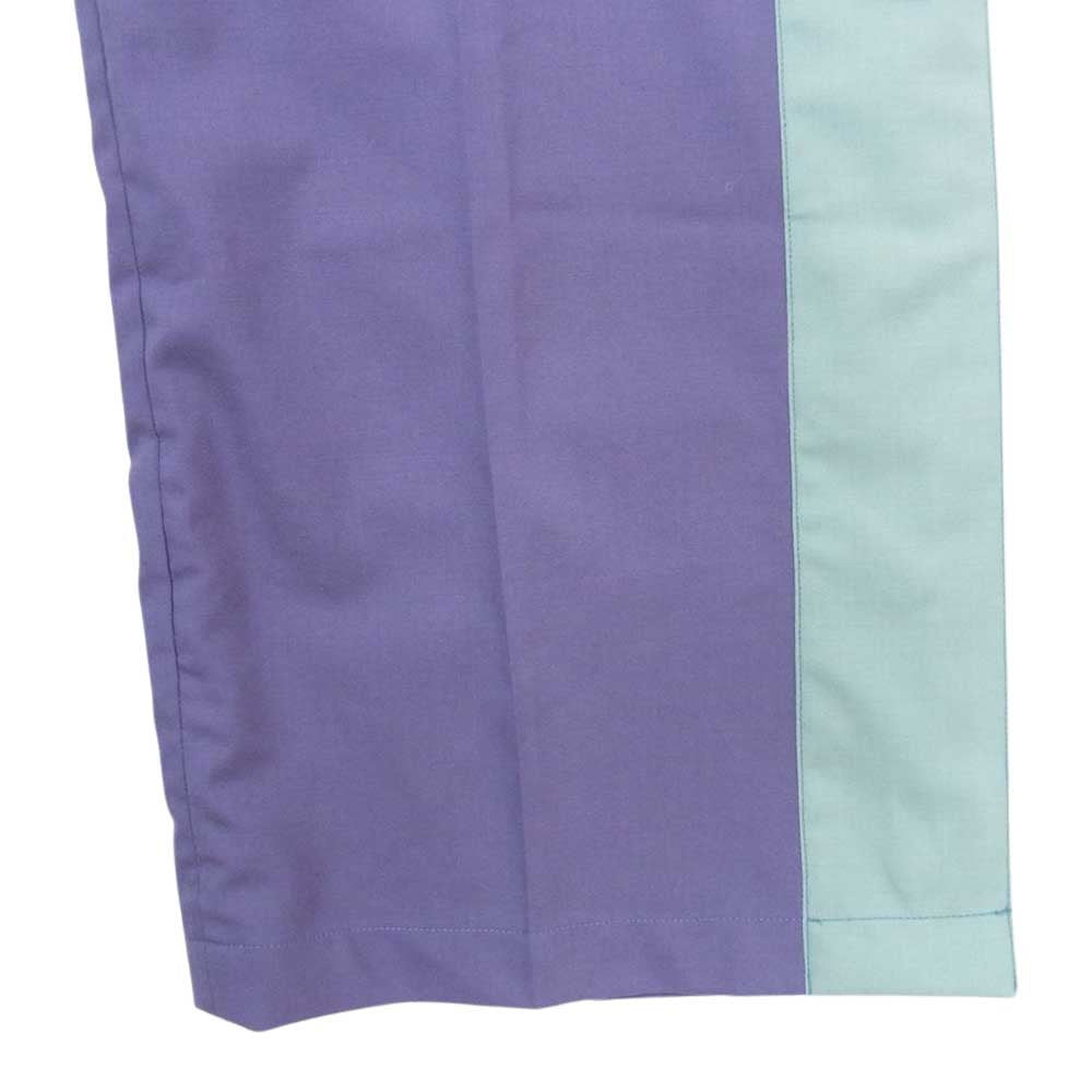 レインメーカー 19SS RM191-019 サイドスナップ サイドライン 側章 イージー ロング パンツ パープル系 5【中古】