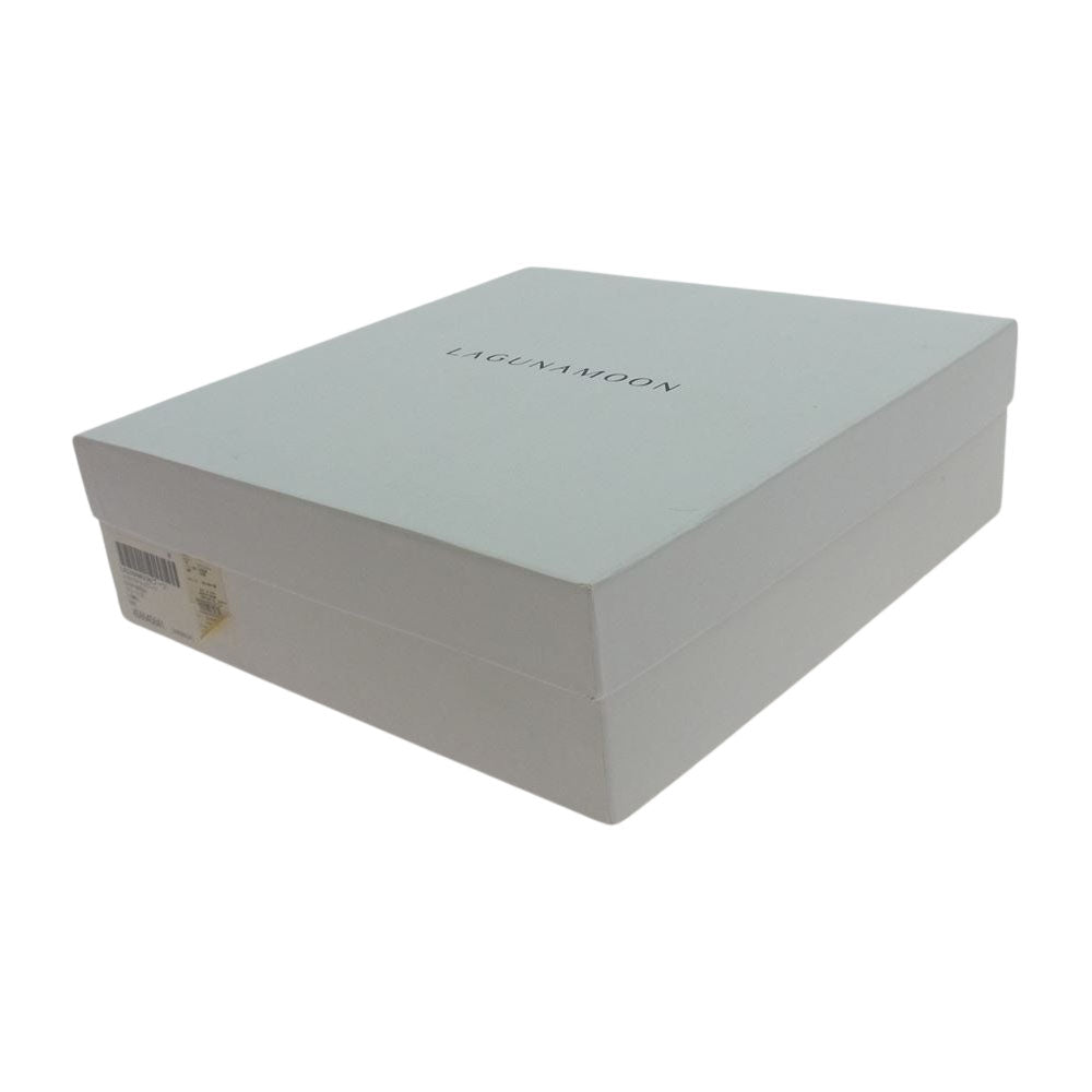 ラグナムーン ニット グラディエーター ヒール ブーツ ブラック系 XS【中古】