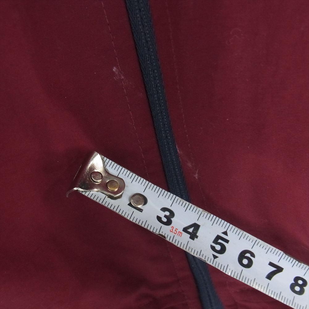 ランズエンド プリマロフト 中綿 ブルゾン ジャケット ワインレッド系 XL【中古】