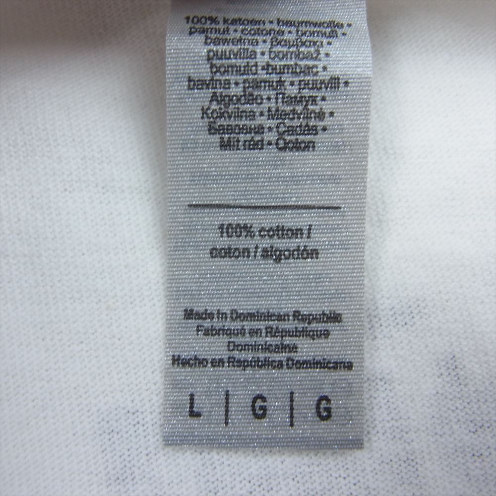 ギルダン WAY OF TOKYO ロゴ 半袖 Tシャツ ホワイト系 L【中古】