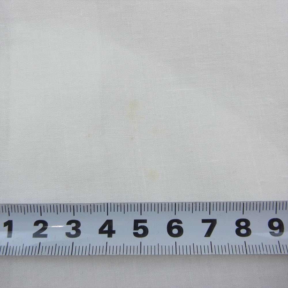 ザ LINEN SHIRTS リネン 長袖 シャツ ホワイト系 M【美品】【中古】