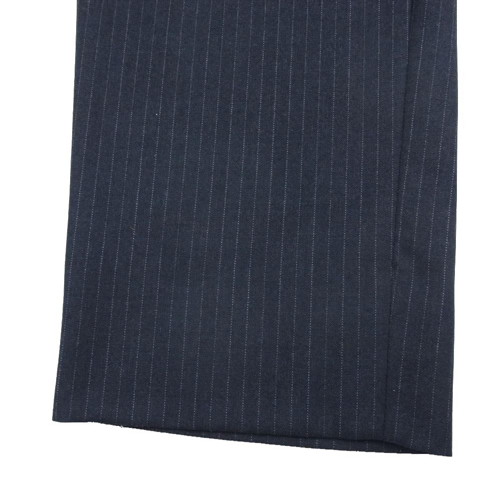 UNITED ARROWS ユナイテッドアローズ BEAUTY&YOUTH ビューティーアンドユース ピンストライプ 1タック ANKLE アンクル スラックスパンツ チャコール系 M【中古】