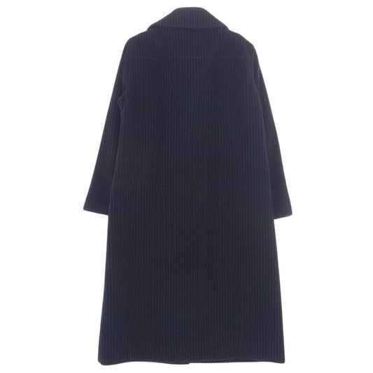 mina perhonen ミナペルホネン fa0635 field フィールド 太畝 コーデユロイ コート ネイビー系【中古】