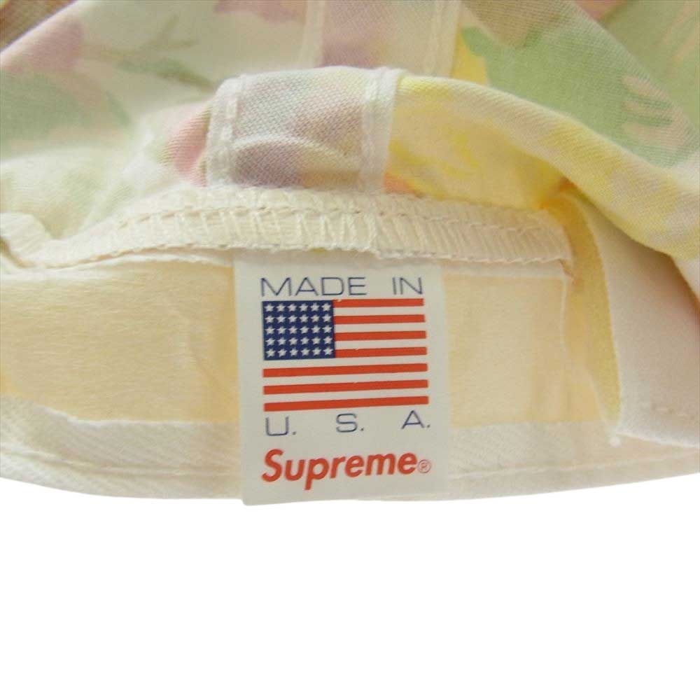 Supreme シュプリーム Floral Cap プリントロゴ フローラル キャップ マルチカラー系【中古】
