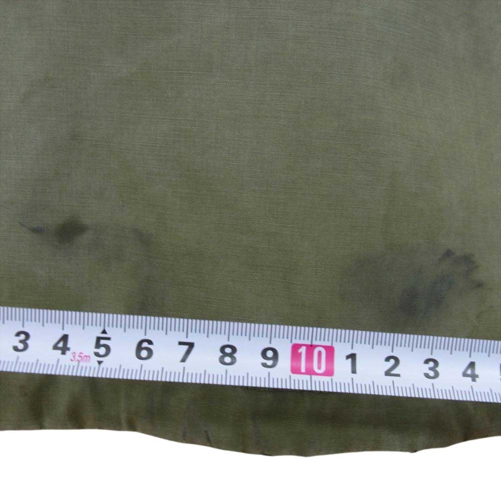 米海軍 【難あり】ヴィンテージ 40S デッキ コート ジャケット カーキ系 サイズ表記無【中古】