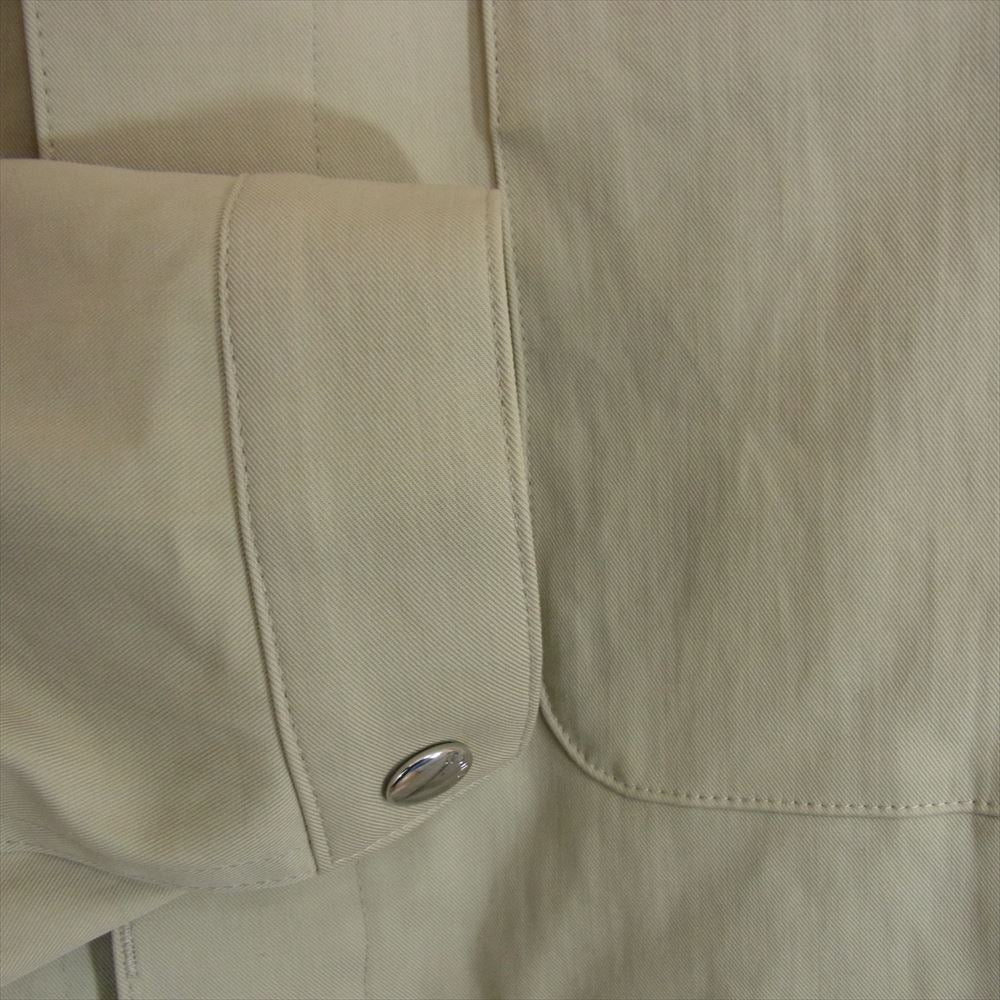 ユーゲン 21SS COAT012 ツイルコットン カバーオール ジャケット ベージュ系 3【極上美品】【中古】