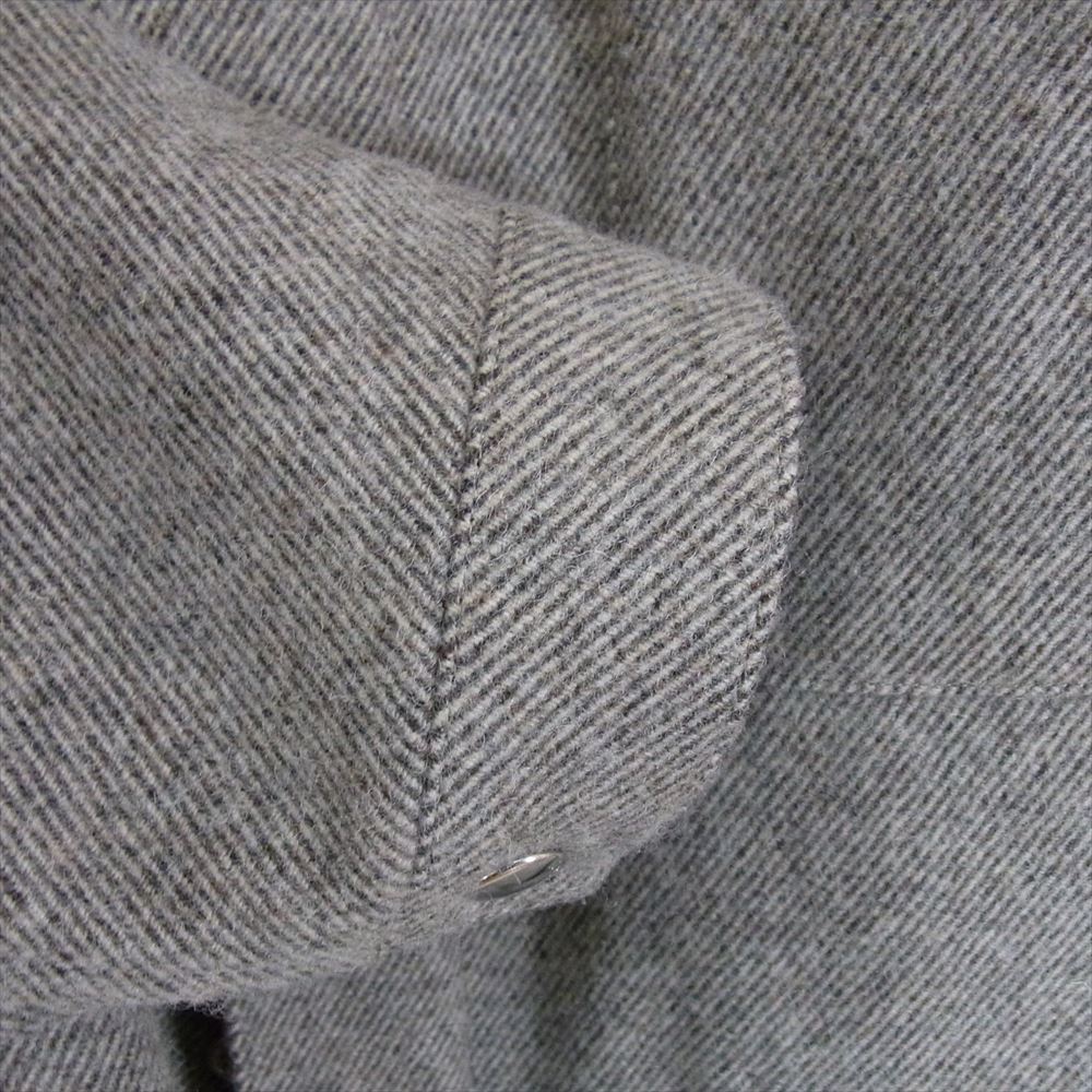 ユーゲン 21AW COAT017 Ellen フランネル カバーオール ジャケット ベージュ系 BEIGE 3【美品】【中古】