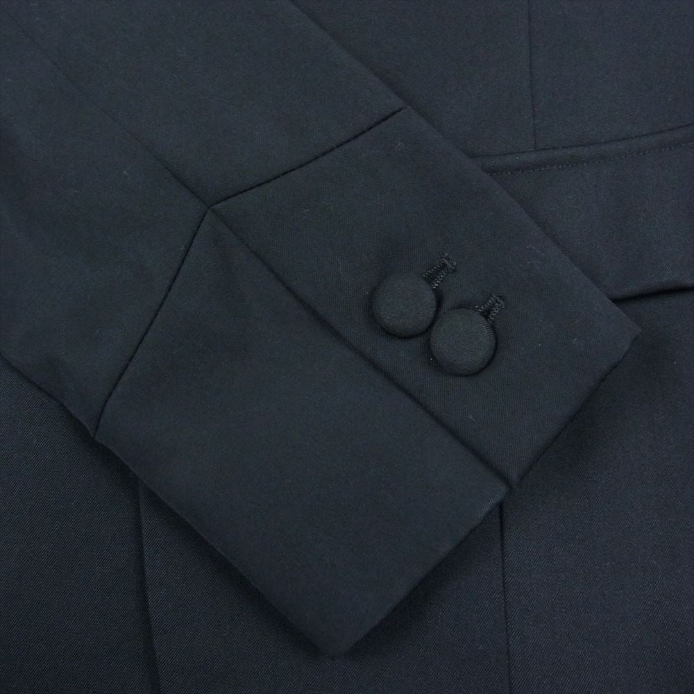 SASQUATCHfabrix. サスクワァッチファブリックス 06AW-JKM-002 2B ウール テーラード ジャケット ブラック系 S【中古】