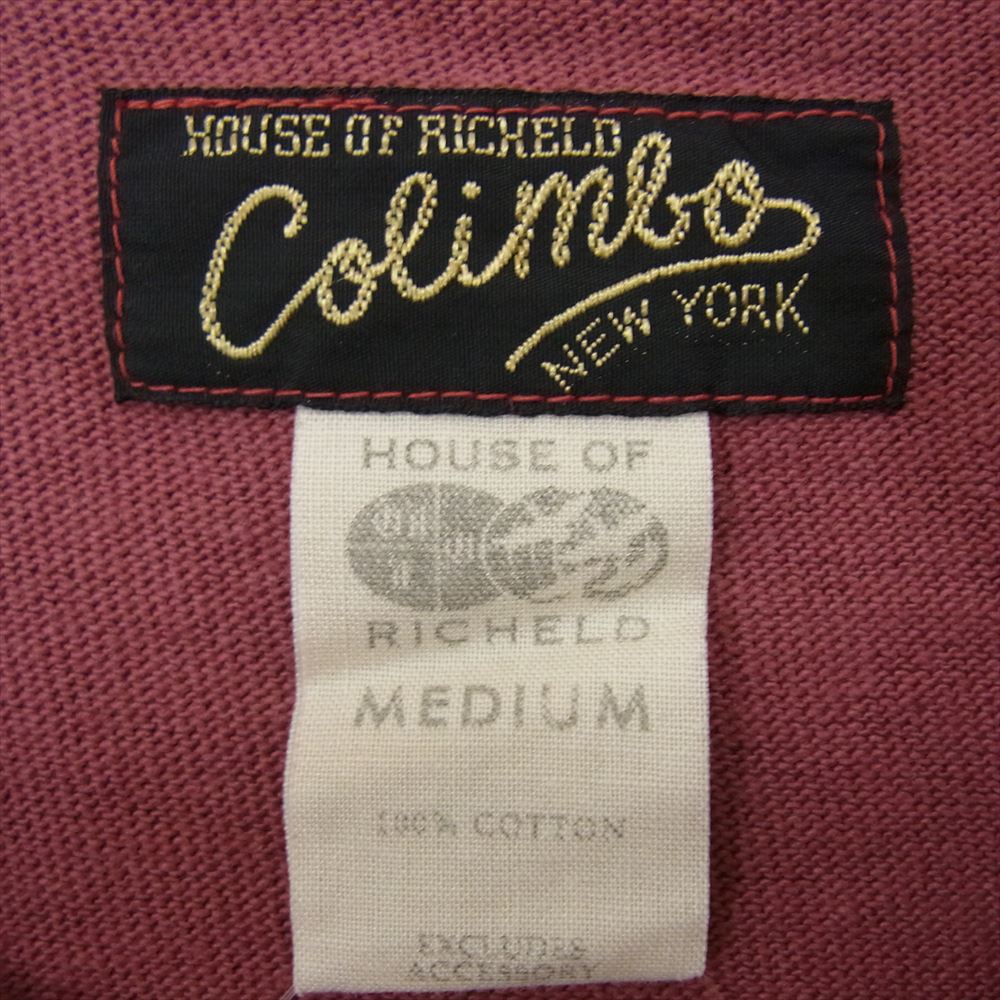 COLIMBO コリンボ Arkansas Recon プリント Tシャツ エンジ系 M【中古】