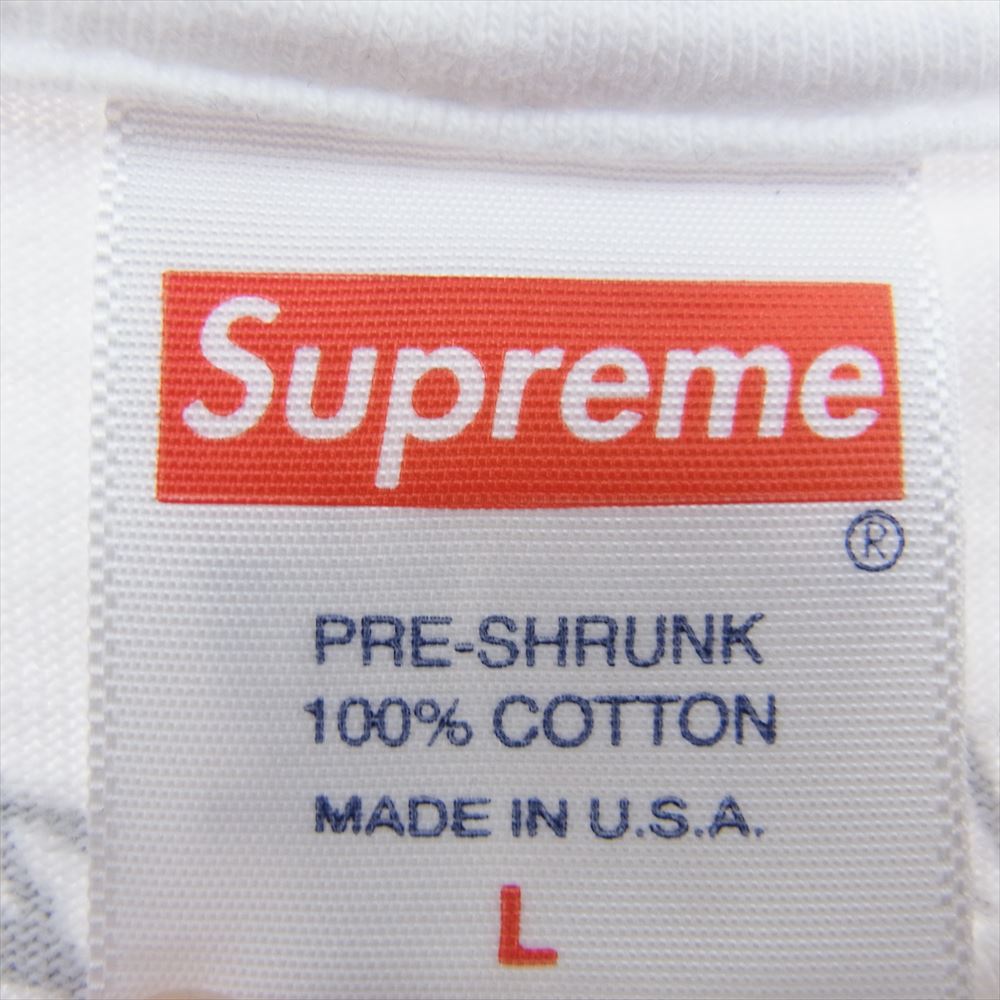 Supreme シュプリーム 20SS Leigh Bowery Tee リーバウリー Tシャツ ホワイト系 L【中古】