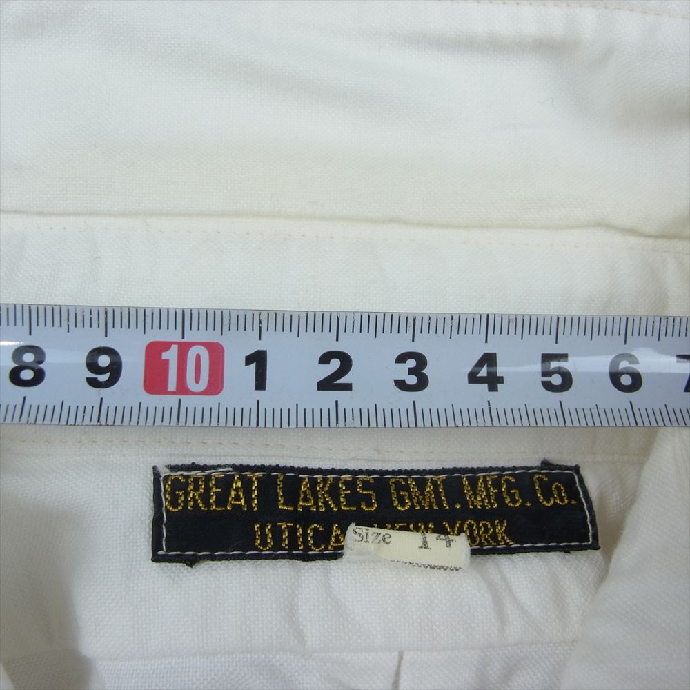 FREEWHEELERS フリーホイーラーズ Late1800s STYLE SHIRTS ワーク シャツ ホワイト系 14【中古】