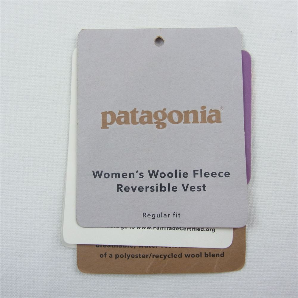 patagonia パタゴニア 26930FA18 グリセード ウーリーフリース リサイクルウール リバーシブル ペスト ネイビー系 ブルー系 L【中古】