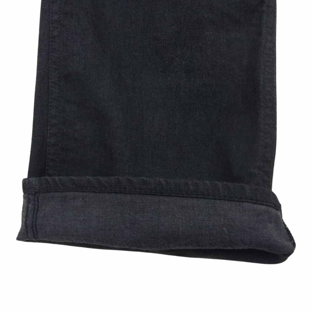 ヴィクティム VTM-10-P-153 コットン ストレート ブラック デニム パンツ ブラック系 M【中古】