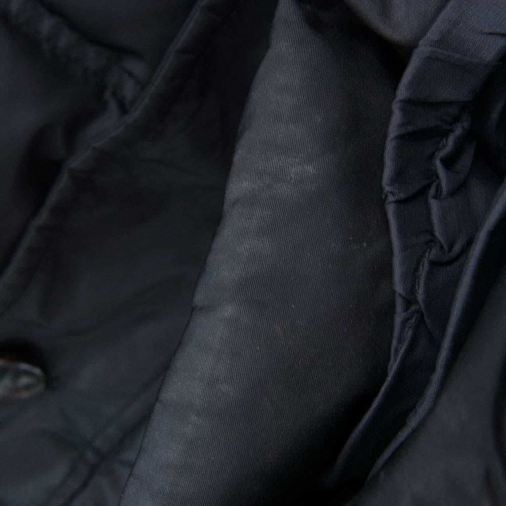 PEUTEREY ピューテリー ラクーン ファー ダウン コート ジャケット ブラック系 48【中古】