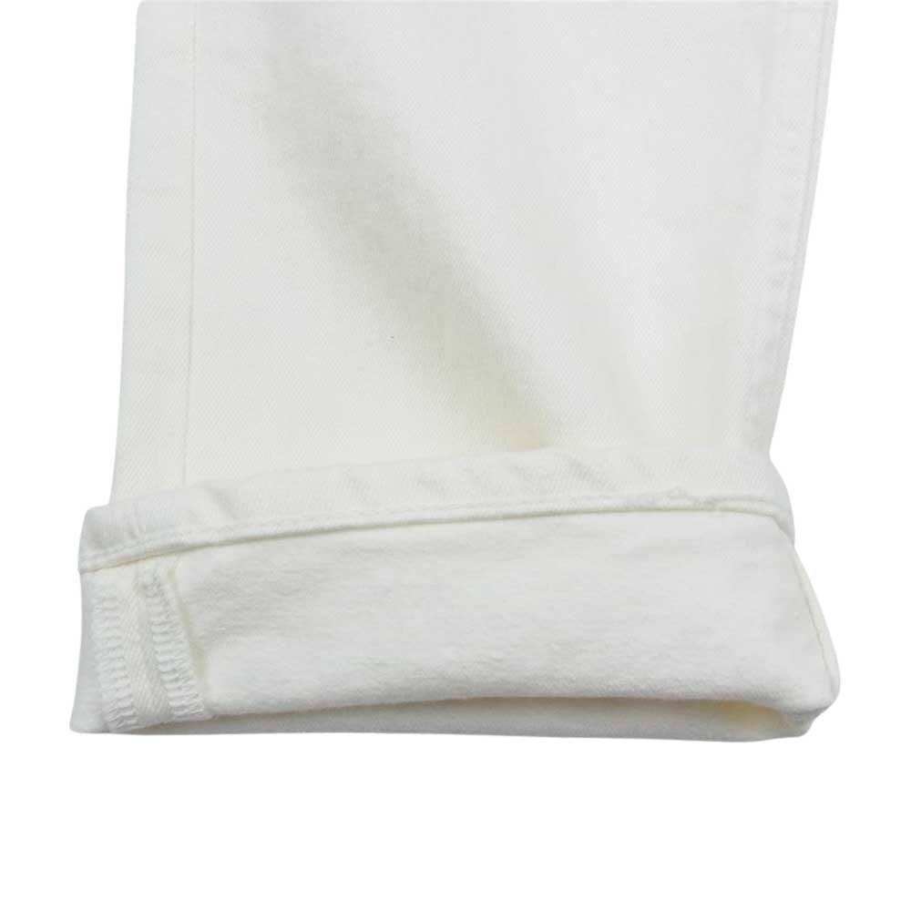 YANUK ヤヌーク 57221011 VINCENT ヴィンセント スリムテーパード パンツ ホワイト系 31【中古】