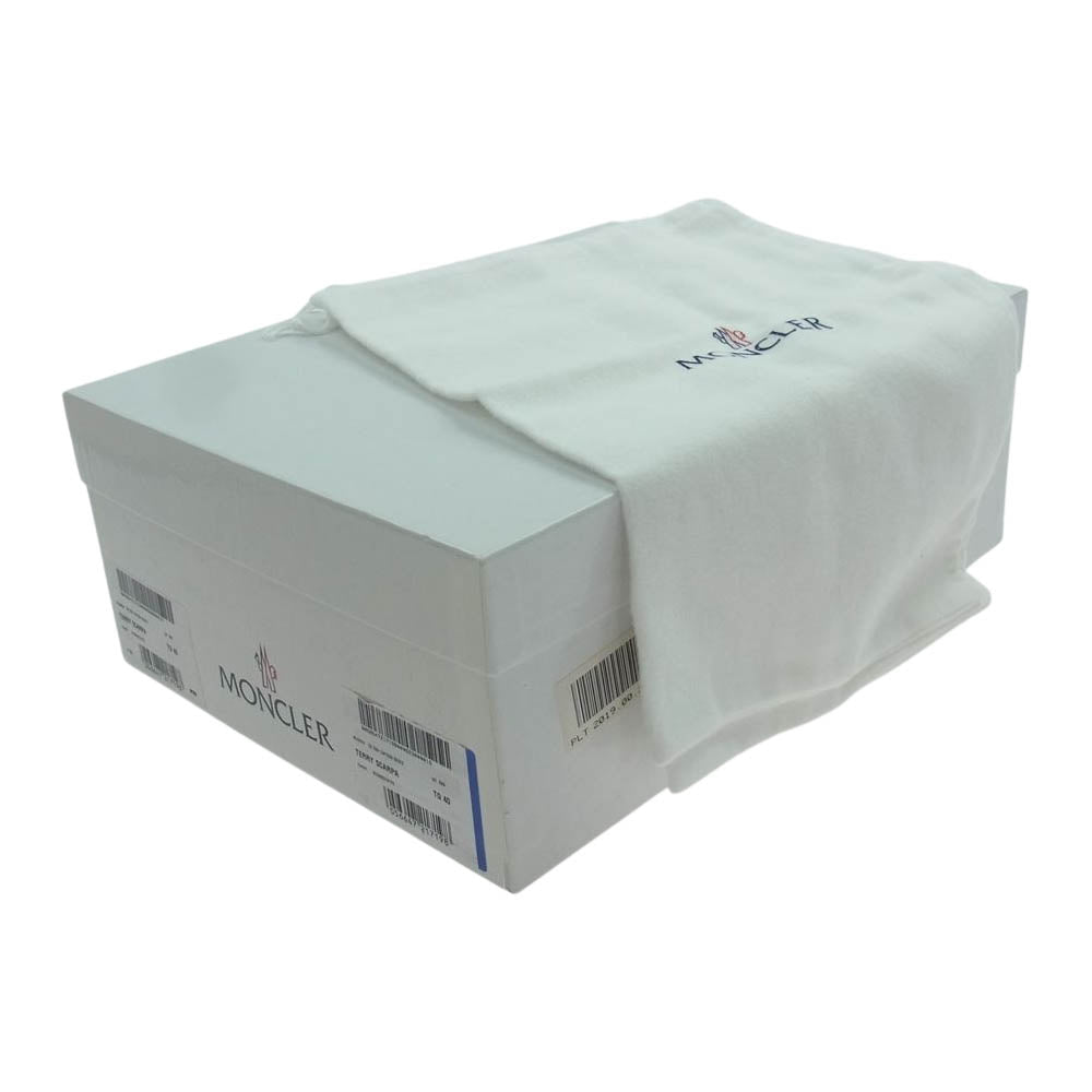 MONCLER モンクレール TERRY SCARPA スニーカー ブラック系 40【中古】