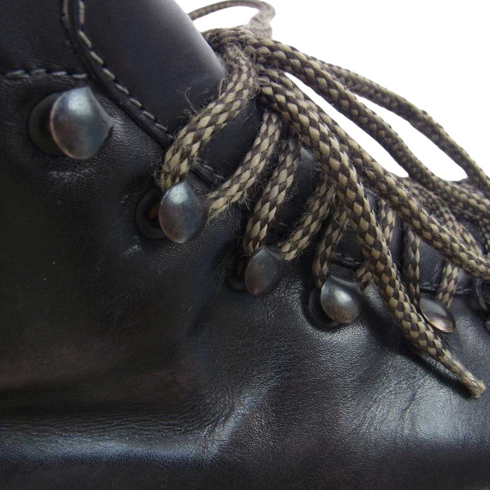 MARMOLADA マルモラーダ F.lli Giacometti レザー マウンテンブーツ トレッキングブーツ ブラック ブラック系 41【中古】