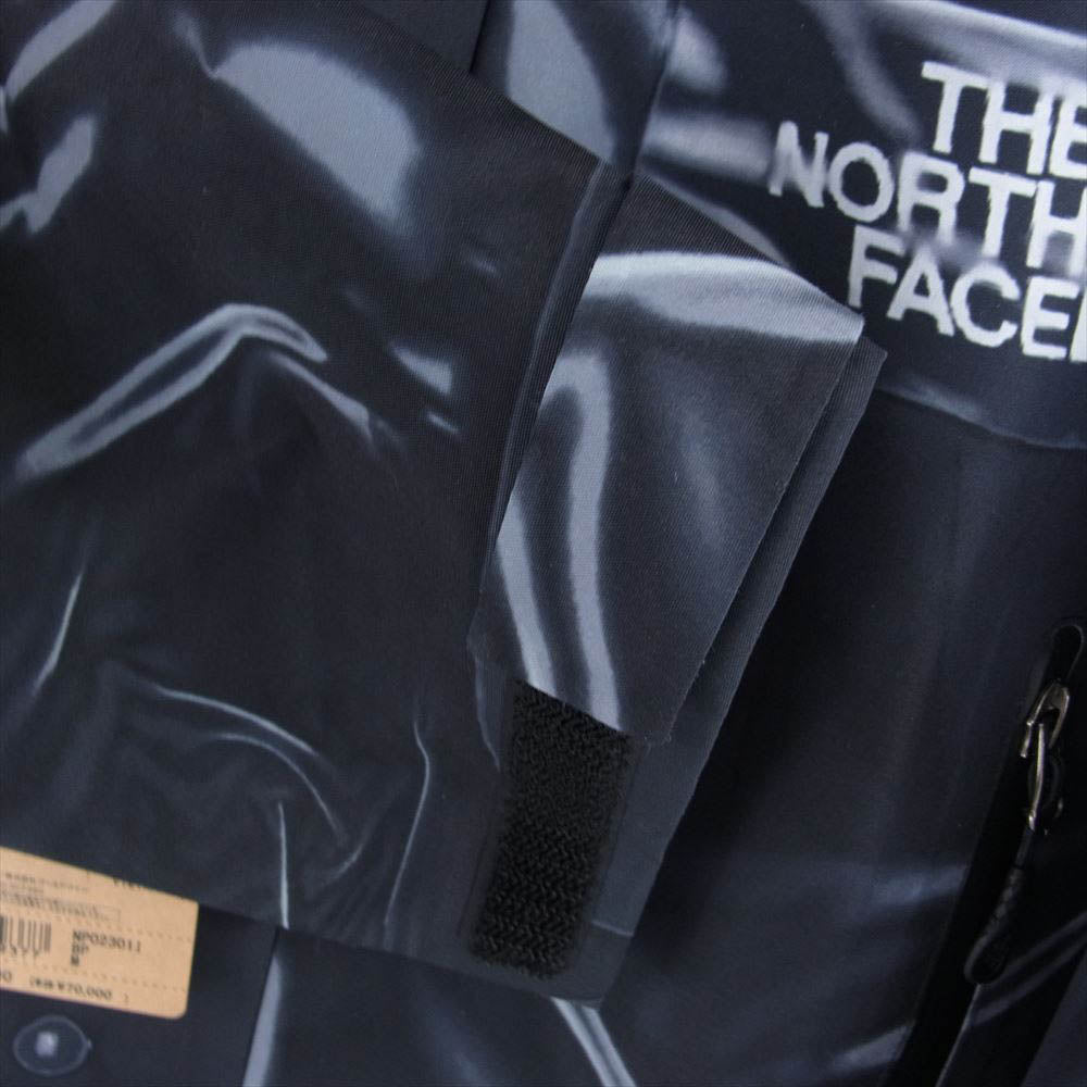 Supreme シュプリーム 23SS NP02301I × The North Face ノースフェイス Trompe Loeil Printed Taped Seam Shell Jacket トロンプ シームシェルジャケット マウンテンパーカー ブラック ブラック系 M【極上美品】【中古】