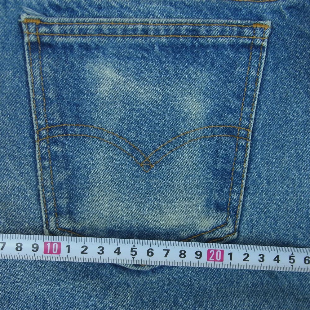 Levi's リーバイス ブランク オレンジタブ ボタン裏刻印575 517 デニム パンツ インディゴブルー系 W34 L31【中古】