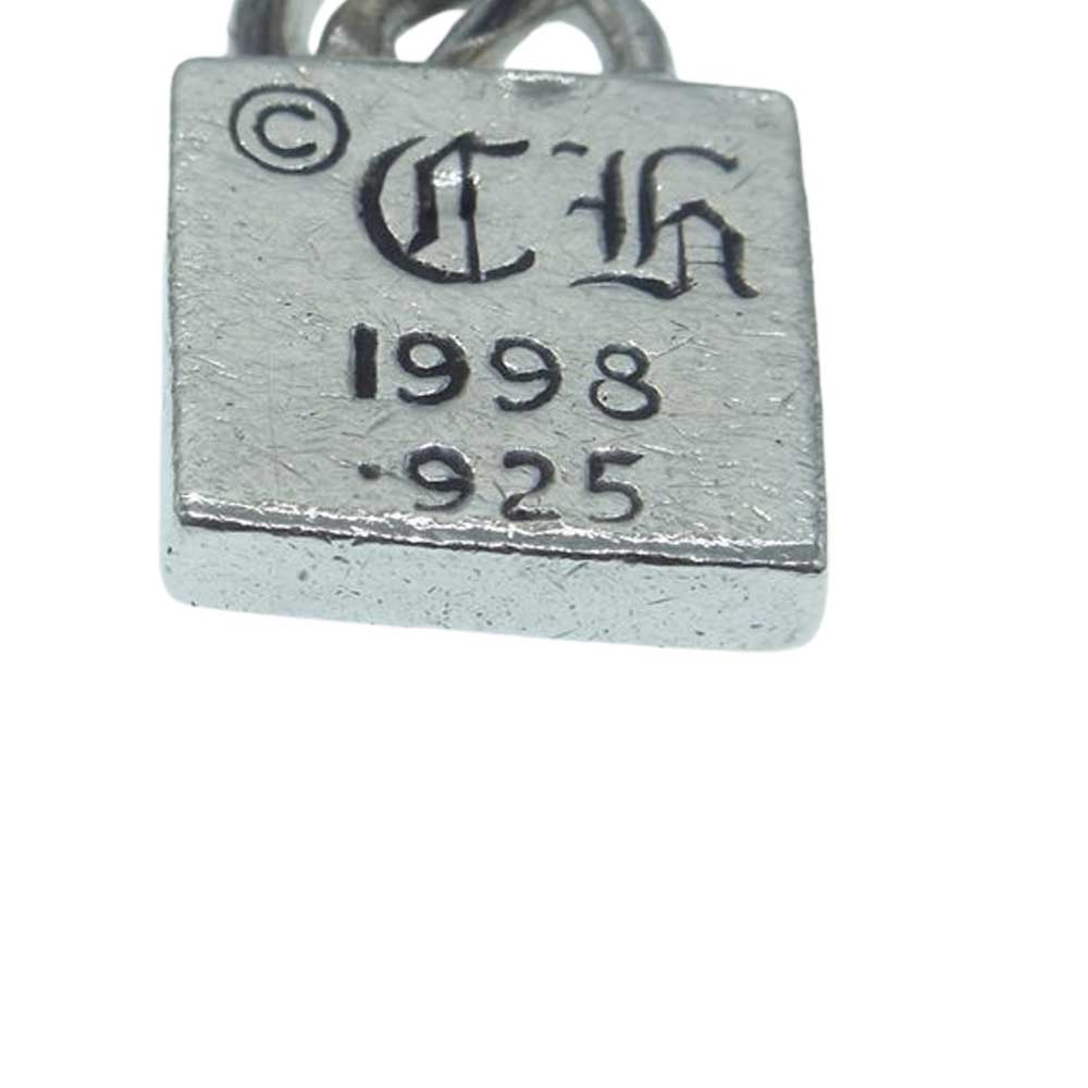 CHROME HEARTS クロムハーツ(原本無) FRAMED CH PLUS フレームド CHプラス チャーム ペンダントトップ シルバー系【中古】