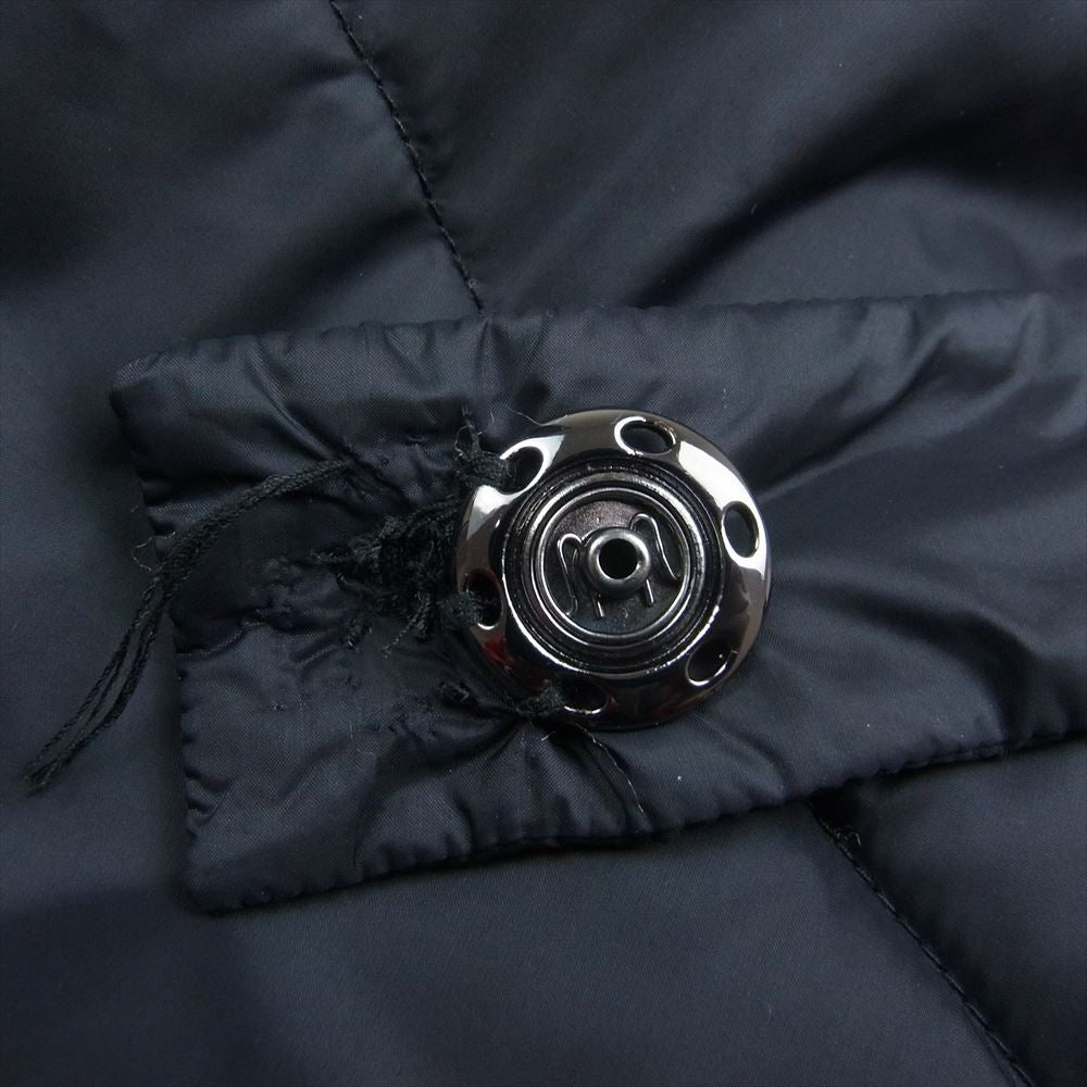 Emporio Armani エンポリオ・アルマーニ 6Z2L68 2NXBZ Asymmetrical insulated jacket 中綿 コート ブラック系 40【中古】