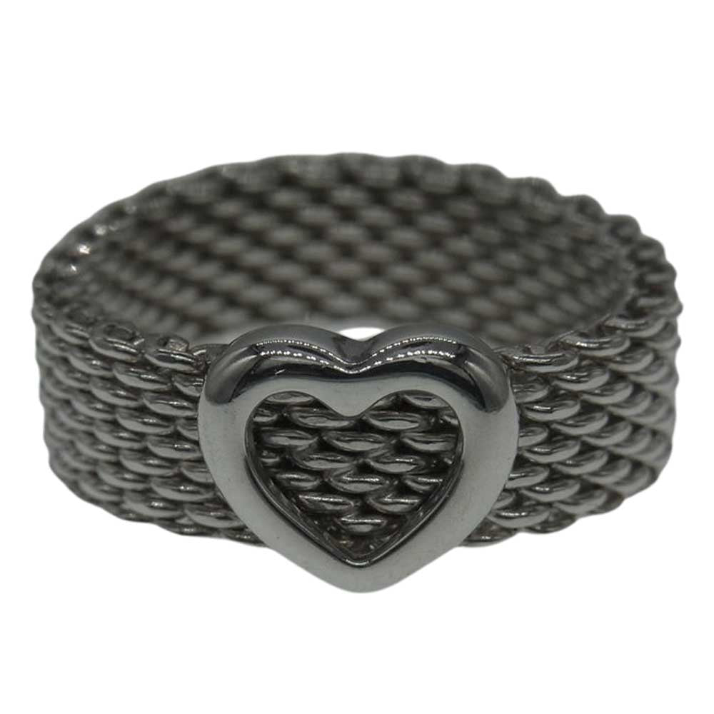 TIFFANY&Co. ティファニー サマセット メッシュ ハート モチーフ