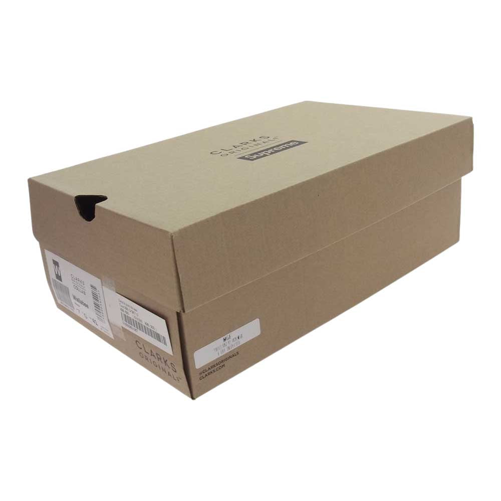 Supreme シュプリーム 23SS clarks originals wallabee maple クラークス オリジナルス ワラビー メイプル シューズ ベージュ系 M 8【中古】