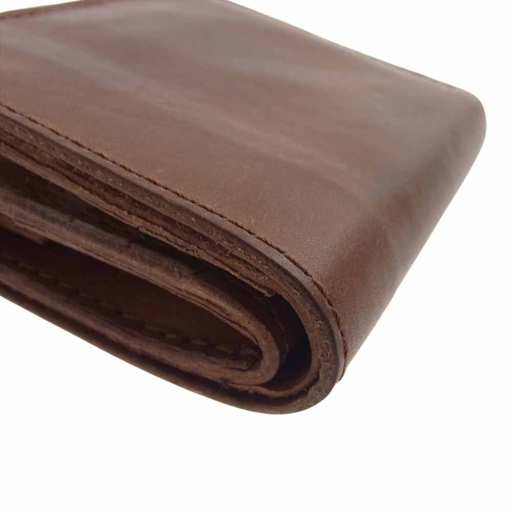 リュウ L-Zip BOX WALLET L字ファスナー 財布 ライトブラウン系【中古】