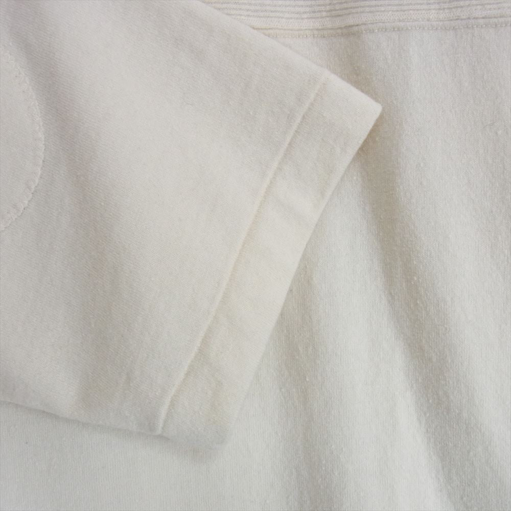 COMOLI コモリ 22AW W03-05011 ウール フットボール 長袖 Tシャツ オフホワイト系 3【中古】