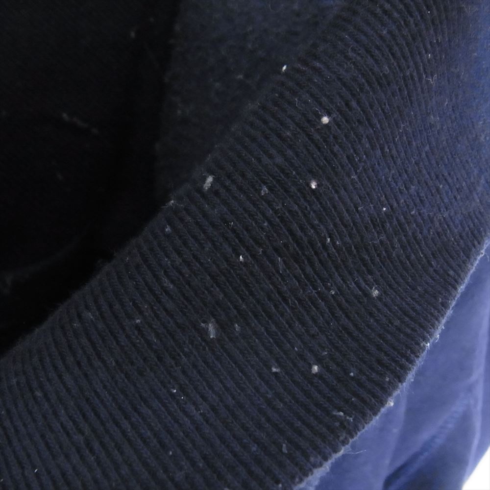 Champion チャンピオン ヴィンテージ 90s USA製 刺繍タグ 目有 リバースウィーブ スウェット パーカー ネイビー系 M【中古】